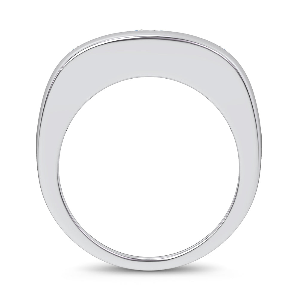 3.20 ct Men's Lab Grown Diamond Ring in 14K Gold