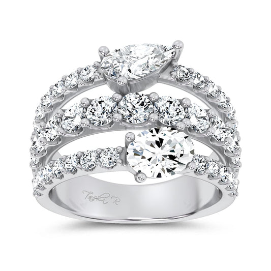 14K 2.93CT Certified Lab Grown Ring