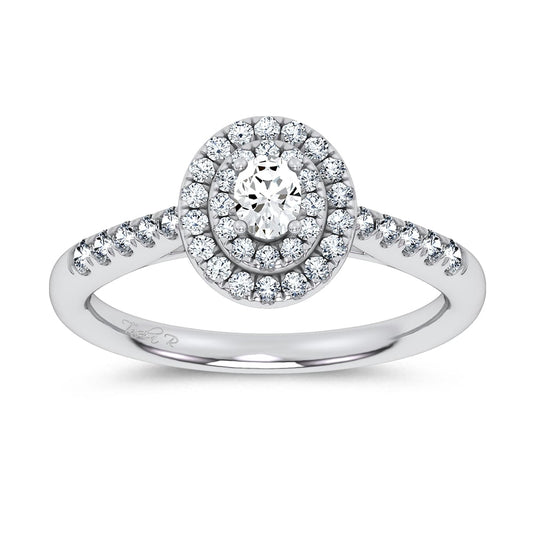 0.50 ct Lab Grown Diamond Ring in 14K Gold