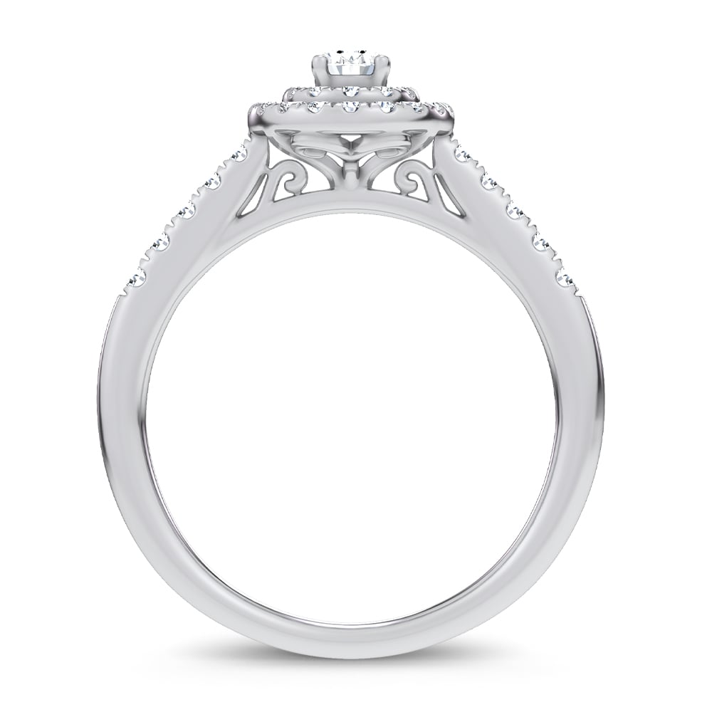 0.50 ct Lab Grown Diamond Ring in 14K Gold