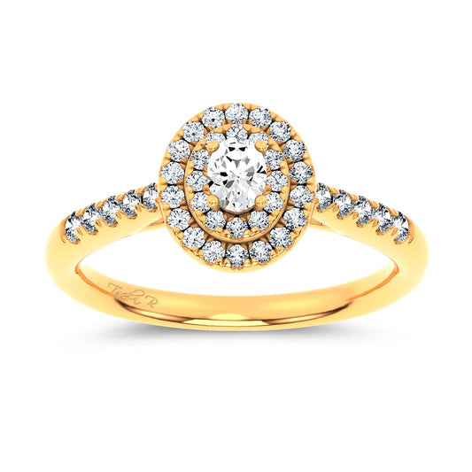 0.50 ct Lab Grown Diamond Ring in 14K Gold