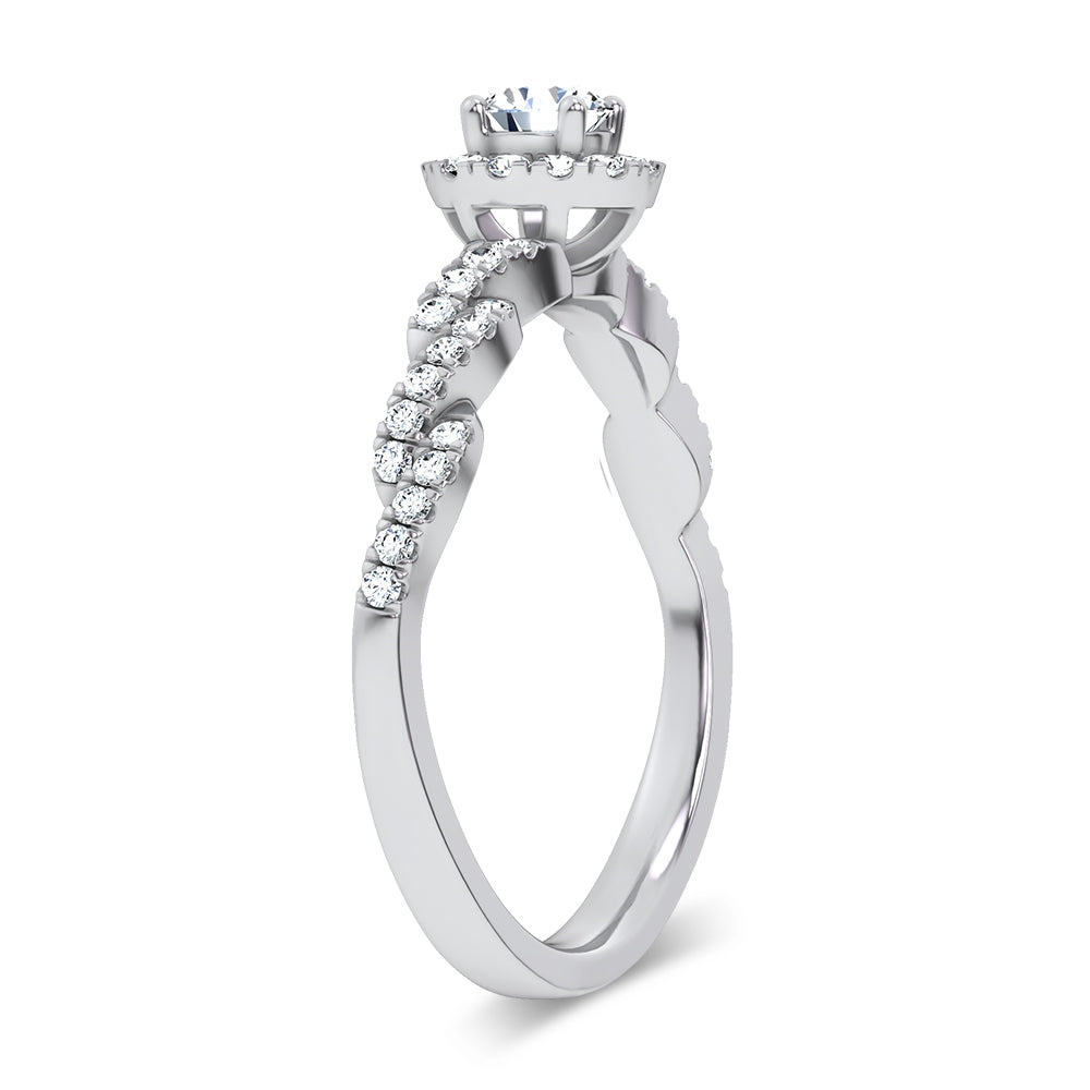 0.33 ct Lab Grown Diamond Ring in 14K Gold