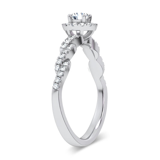 0.33 ct Lab Grown Diamond Ring in 14K Gold