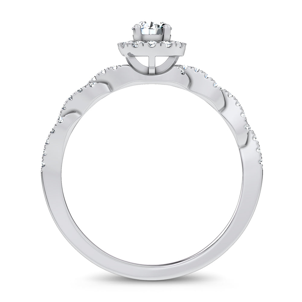 0.33 ct Lab Grown Diamond Ring in 14K Gold
