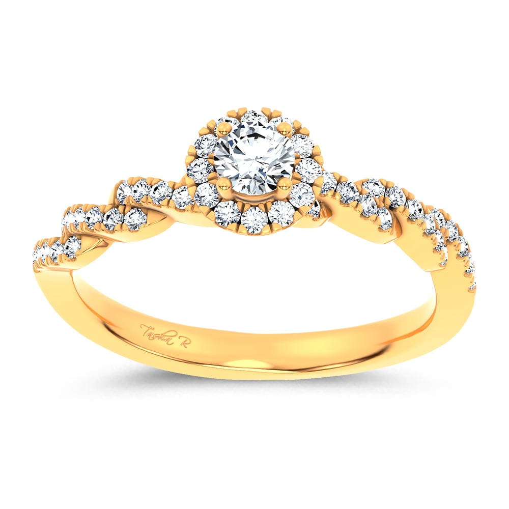 0.33 ct Lab Grown Diamond Ring in 14K Gold