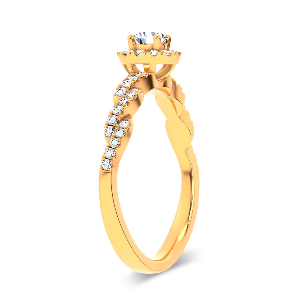 0.33 ct Lab Grown Diamond Ring in 14K Gold