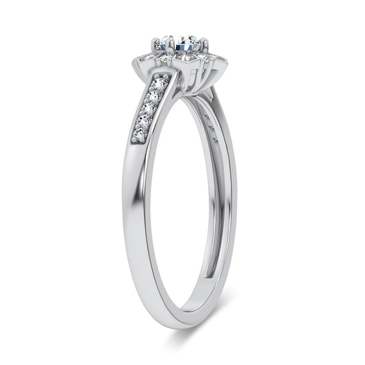 0.50 ct Lab Grown Diamond Ring in 14K Gold