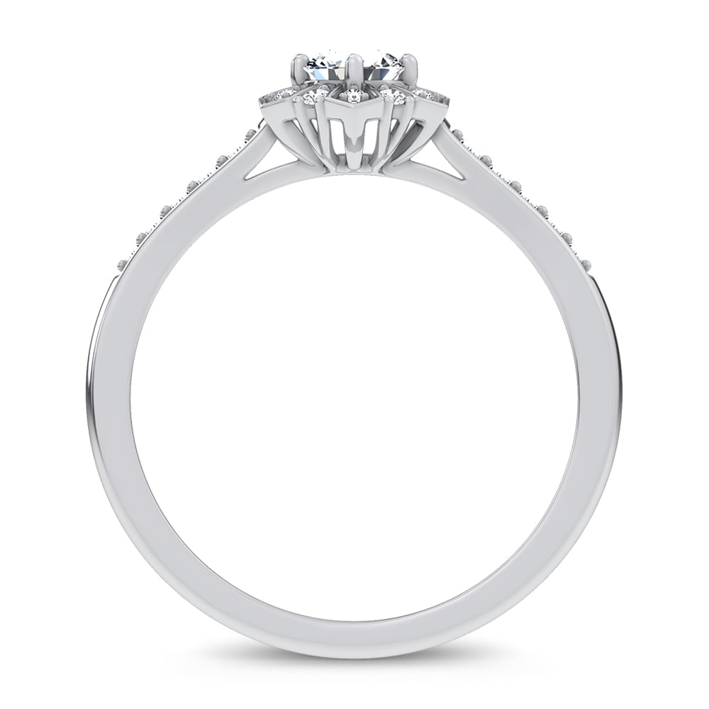 0.50 ct Lab Grown Diamond Ring in 14K Gold