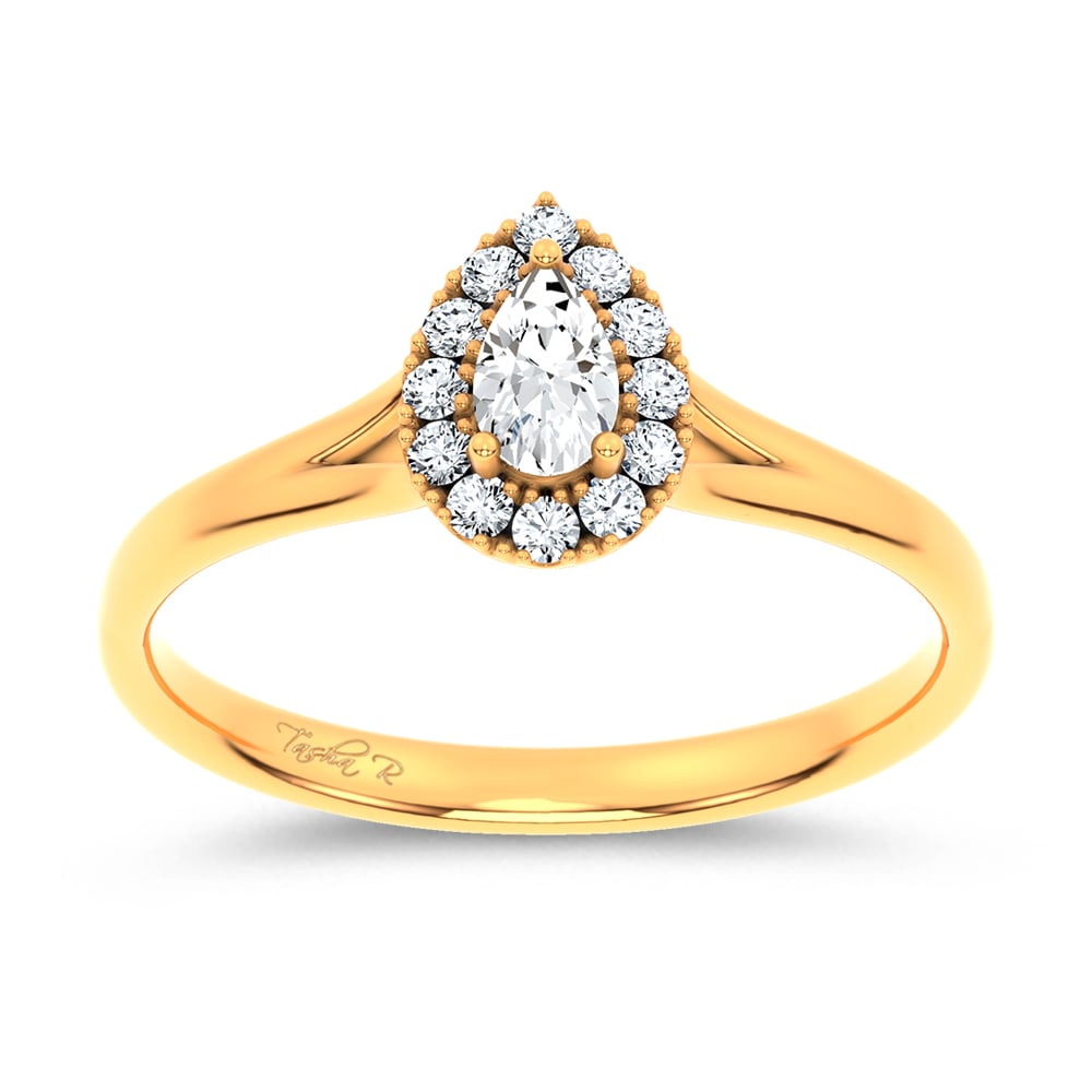 0.33 ct Lab Grown Diamond Ring in 14K Gold