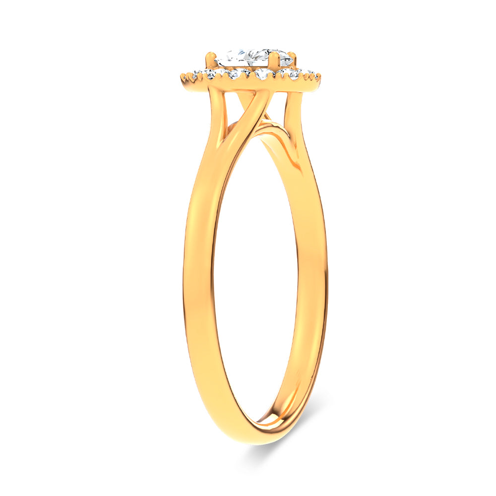 0.33 ct Lab Grown Diamond Ring in 14K Gold