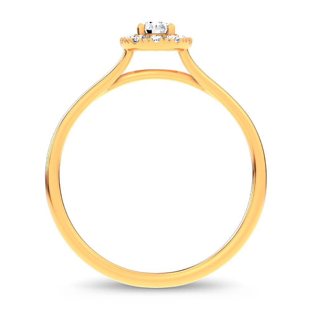 0.33 ct Lab Grown Diamond Ring in 14K Gold