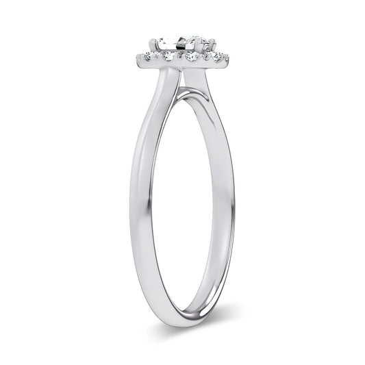 0.33 ct Lab Grown Diamond Promise Ring in 14K Gold