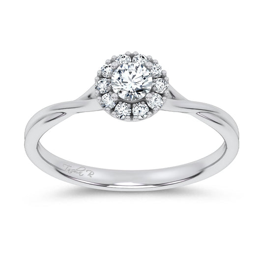 0.33 ct Lab Grown Diamond Ring in 14K Gold