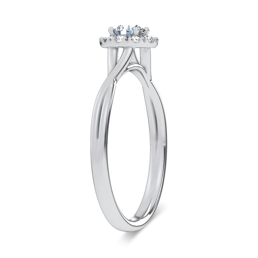 0.33 ct Lab Grown Diamond Ring in 14K Gold