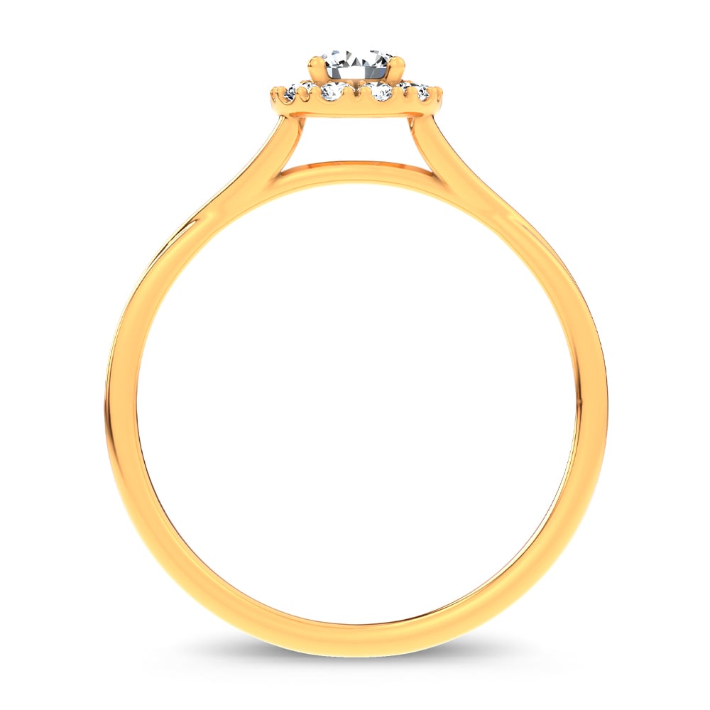 0.33 ct Lab Grown Diamond Ring in 14K Gold