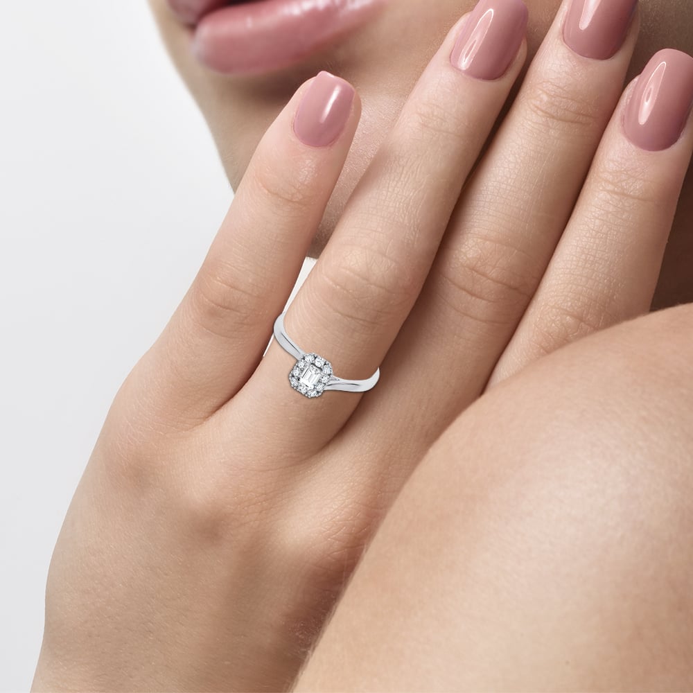 0.33 ct Lab Grown Diamond Ring in 14K Gold