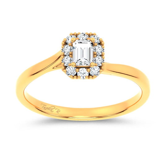 0.33 ct Lab Grown Diamond Ring in 14K Gold