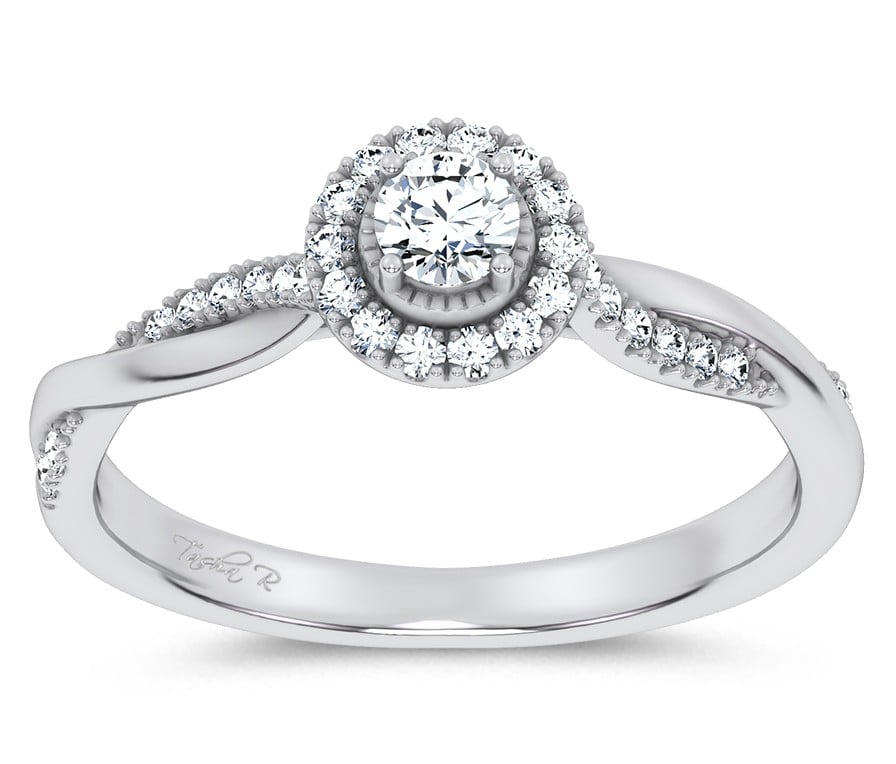 0.33 ct Lab Grown Diamond Ring in 14K Gold