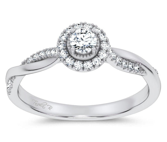 0.33 ct Lab Grown Diamond Ring in 14K Gold
