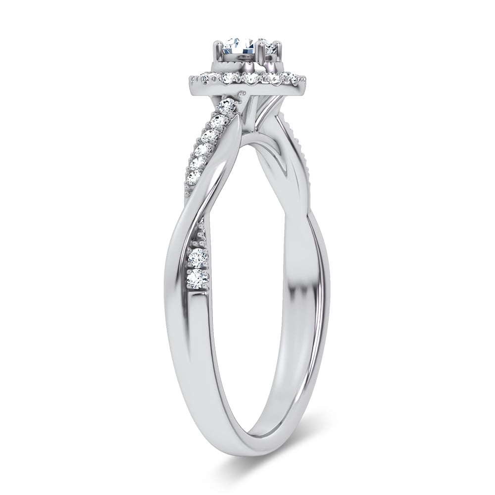 0.33 ct Lab Grown Diamond Ring in 14K Gold