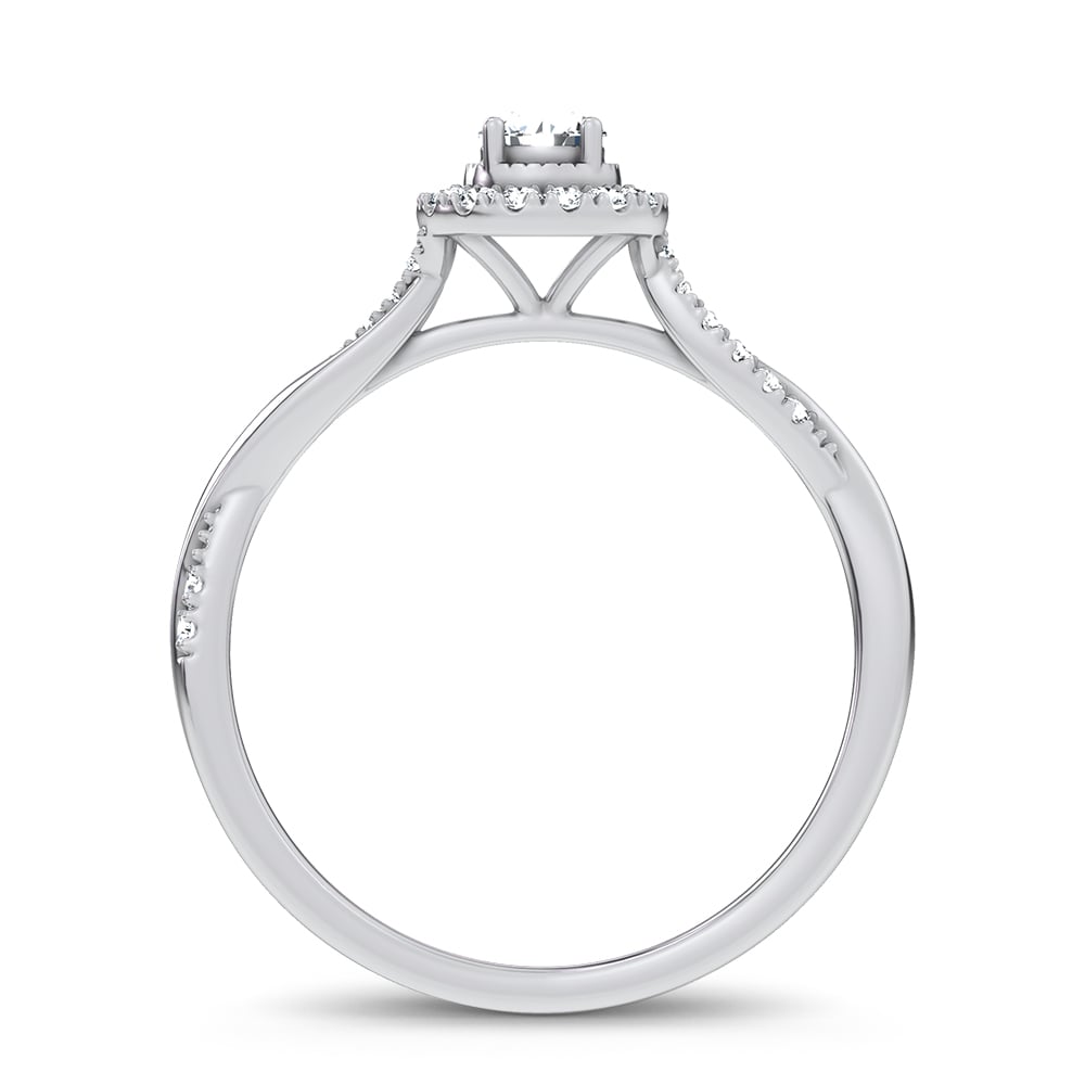0.33 ct Lab Grown Diamond Ring in 14K Gold