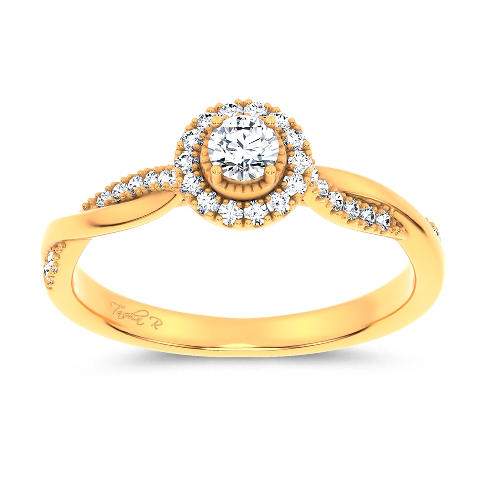 0.33 ct Lab Grown Diamond Ring in 14K Gold