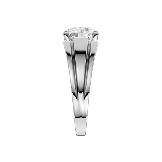 3.00 ct Men's Lab Grown Diamond Ring in 14K Gold