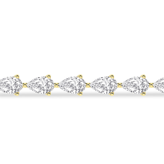 5.00 ct Lab Grown Diamond Bracelet in 14K Gold