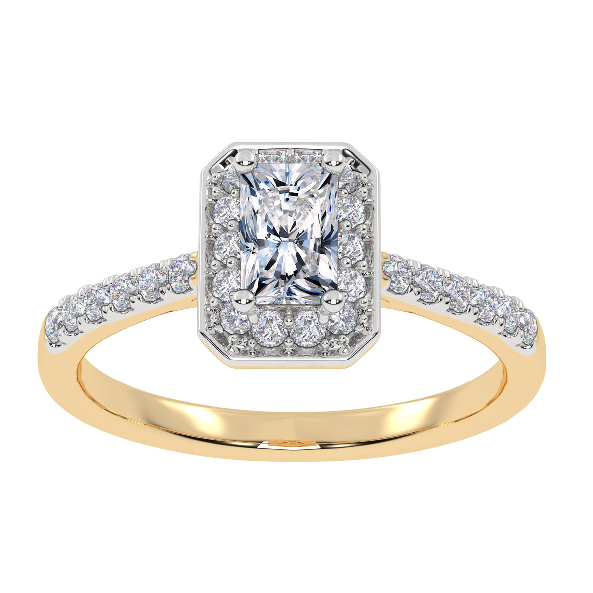 0.51 ct Lab Grown Diamond Promise Ring in 10K Gold