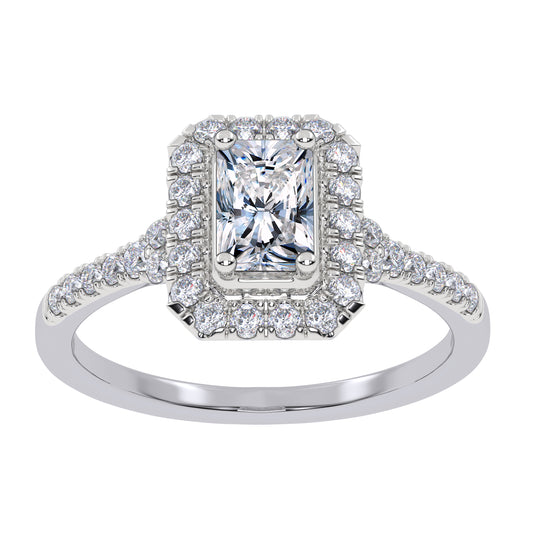 0.49 ct Lab Grown Diamond Promise Ring in 10K Gold