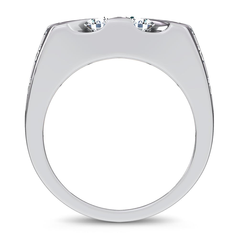 5.00 ct Men's Lab Grown Diamond Ring in 14K Gold