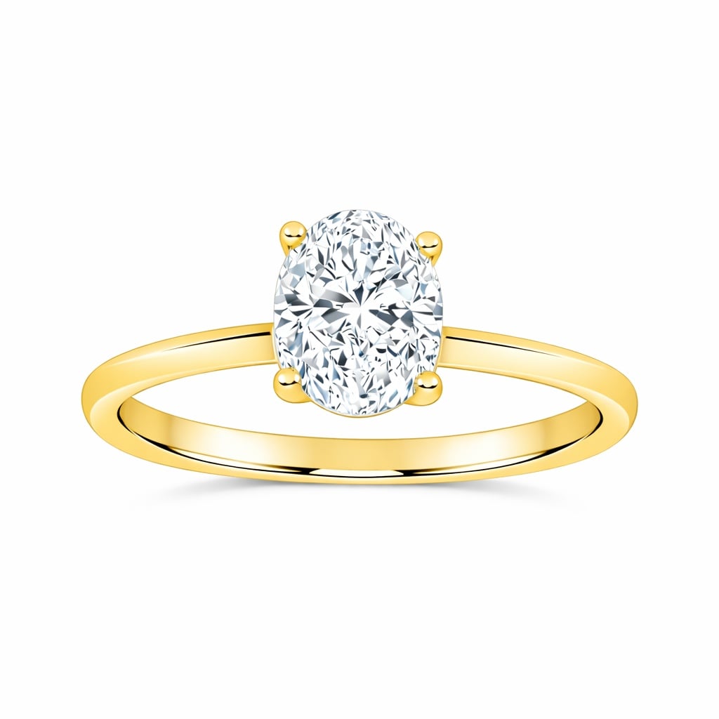 1.00 ct Lab Grown Diamond Ring in 10K Gold