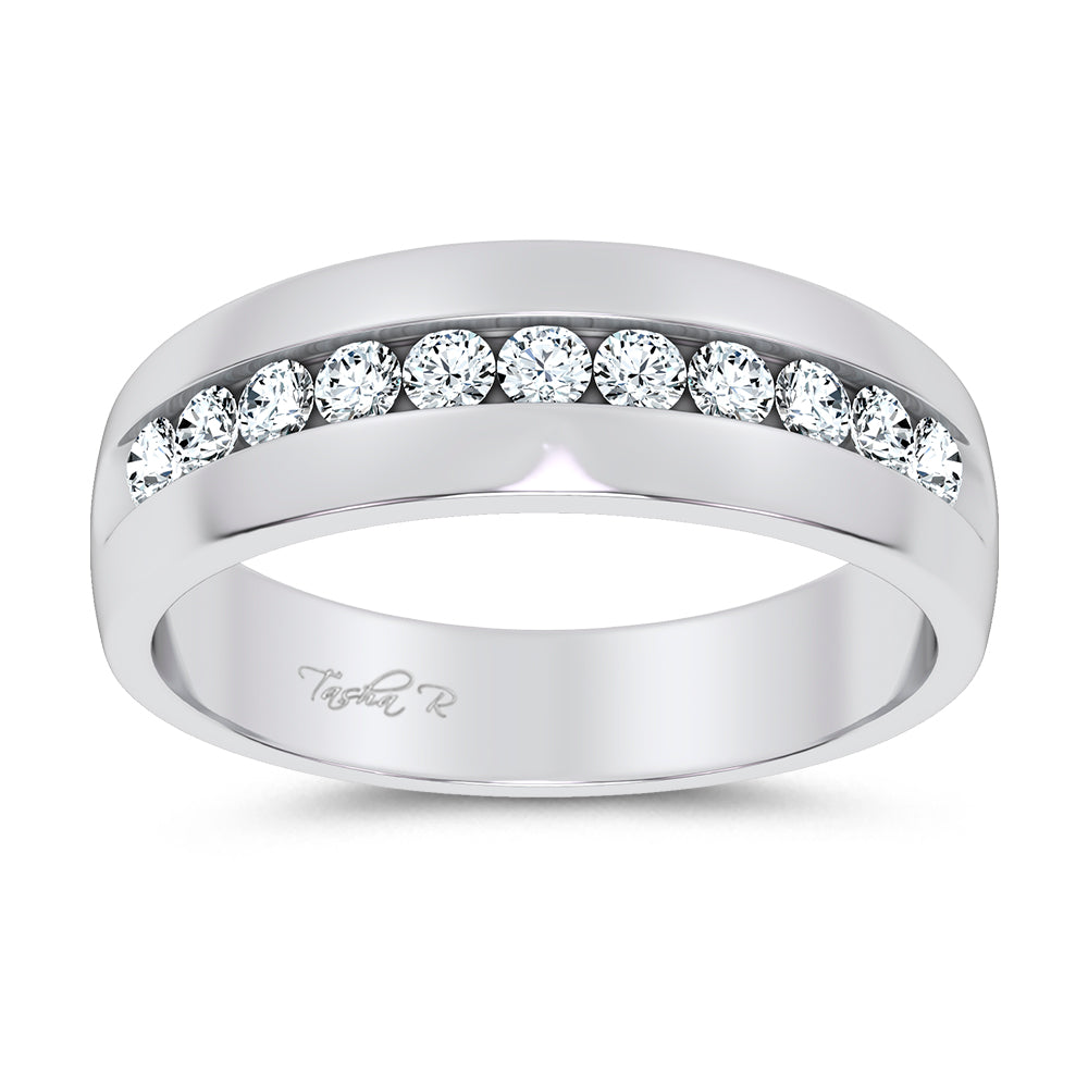 0.46 ct Men's Lab Grown Diamond Ring in 14K Gold