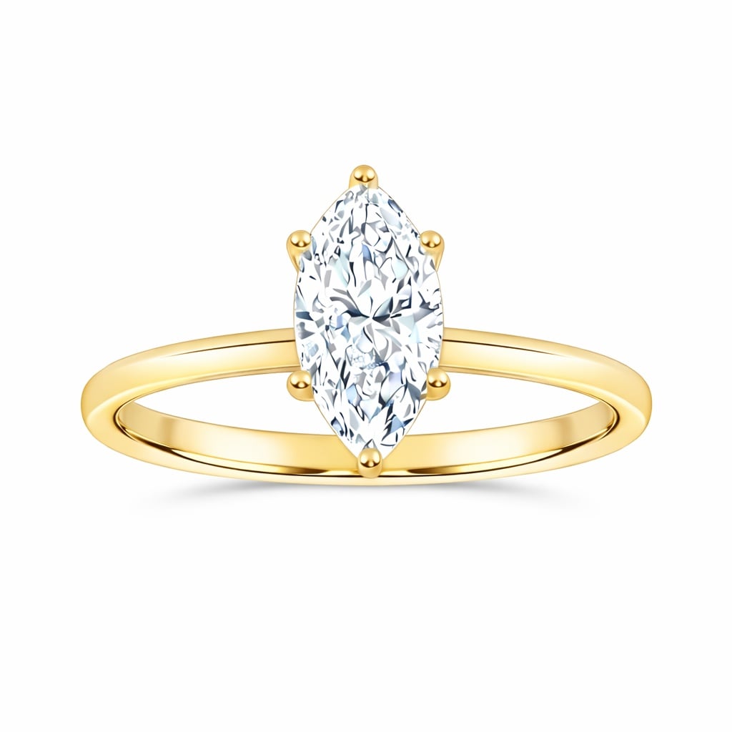1.00 ct Lab Grown Diamond Ring in 10K Gold