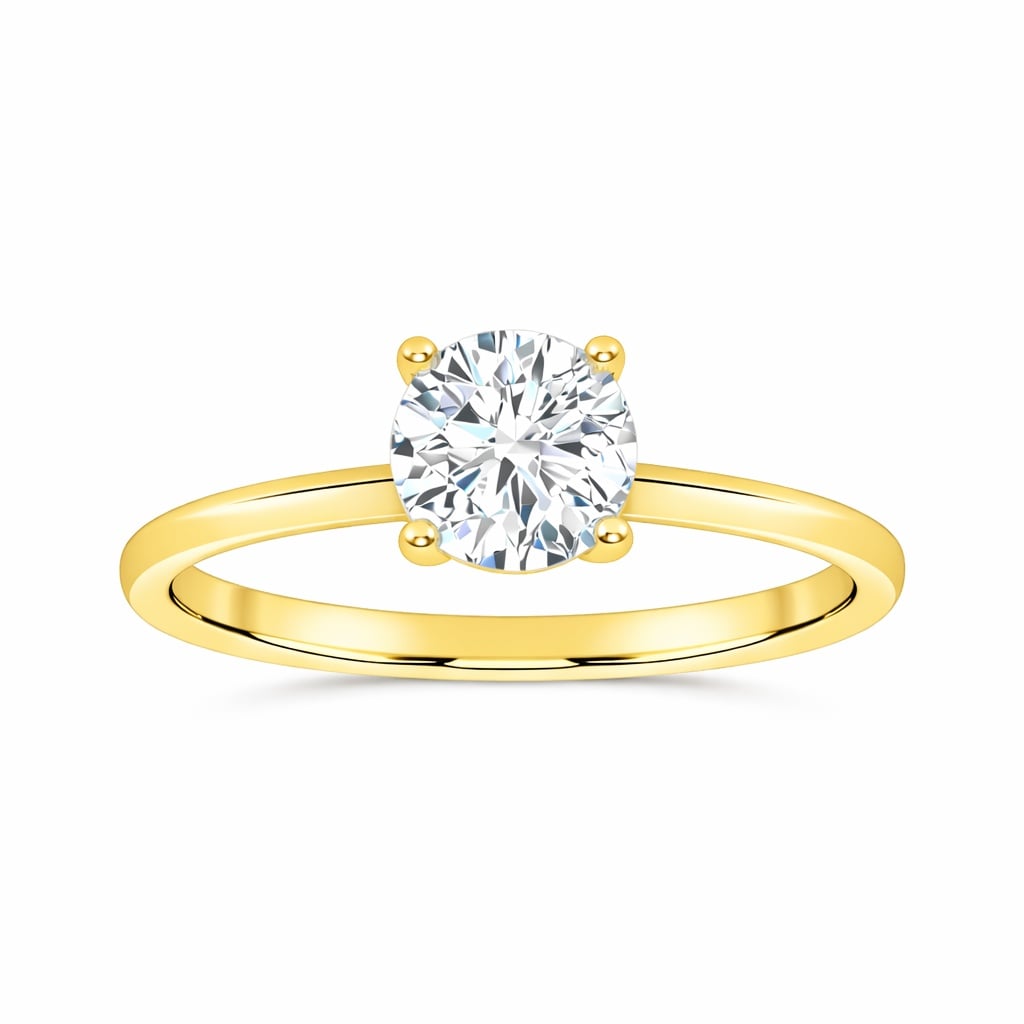 0.50 ct Lab Grown Diamond Ring in 10K Gold