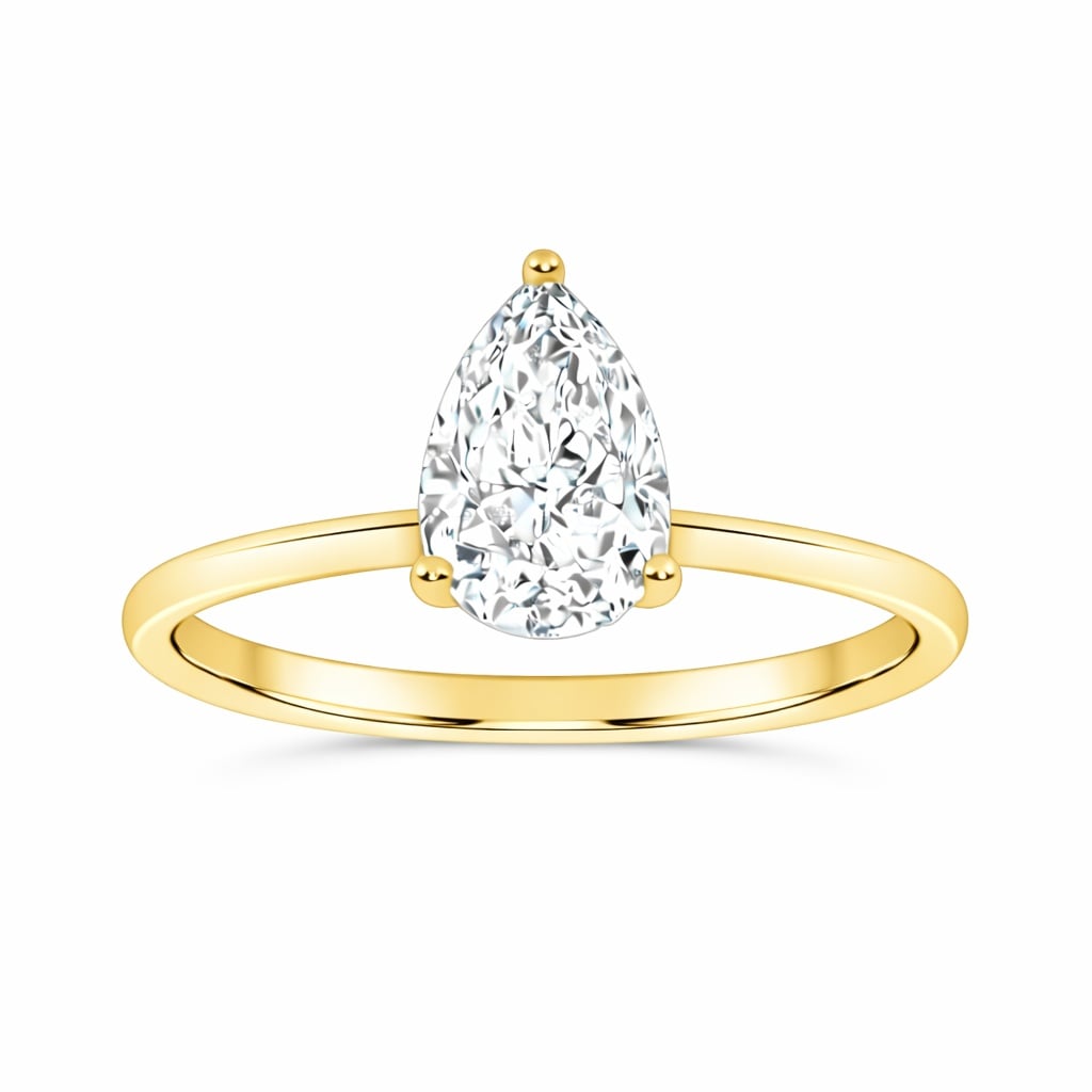0.50 ct Lab Grown Diamond Ring in 10K Gold