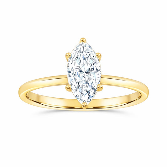 0.50 ct Lab Grown Diamond Ring in 10K Gold