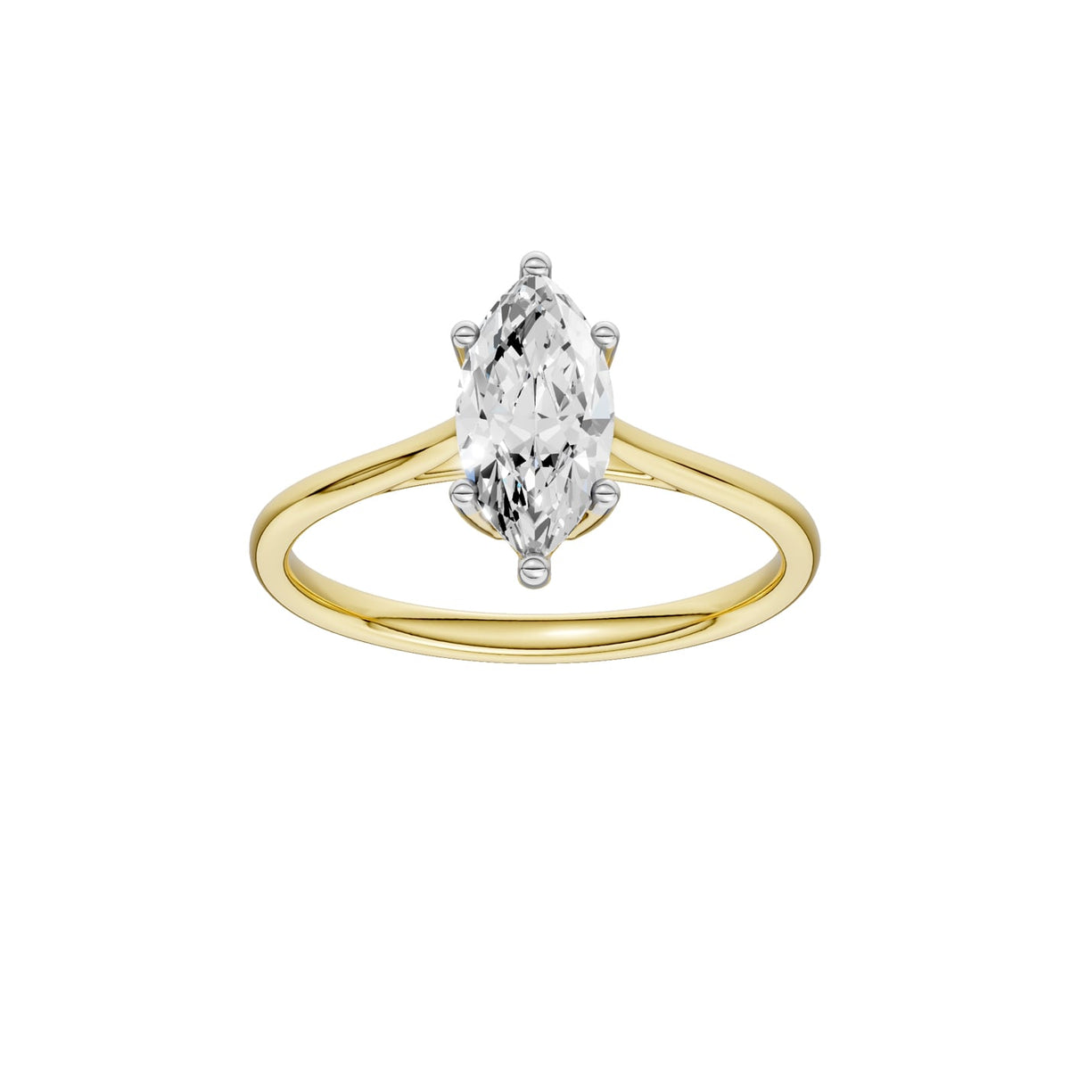 14K 1.00 CT Lab Grown Diamond Ring