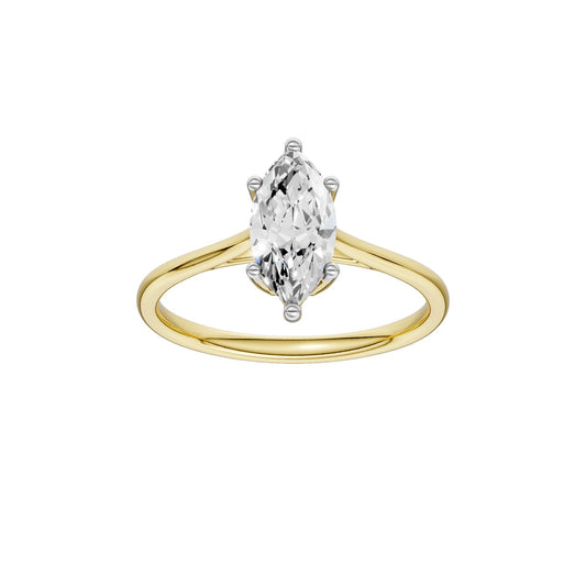 14K 1.00 CT Lab Grown Diamond Ring