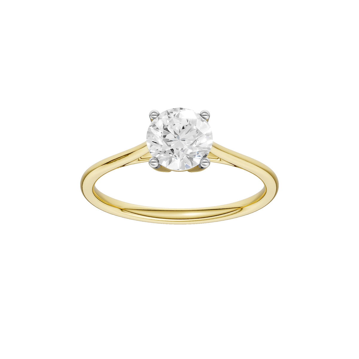 14K 1.00 CT Lab Grown Diamond Ring