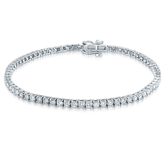 2.00 ct Diamond Tennis Bracelet in 14K Gold